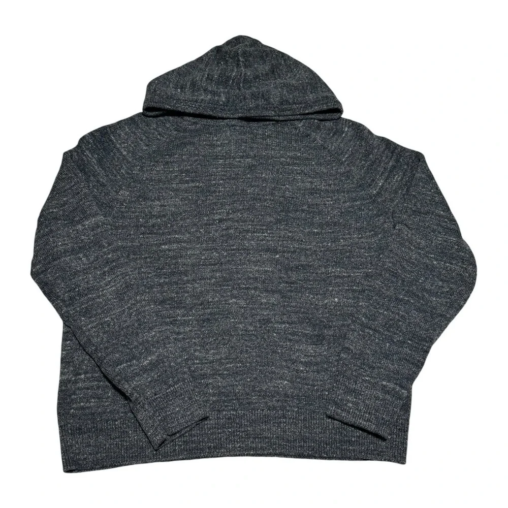 Banana Republic Gray Raglan Cut‎ Hoodie Sweatshirt Adult Large